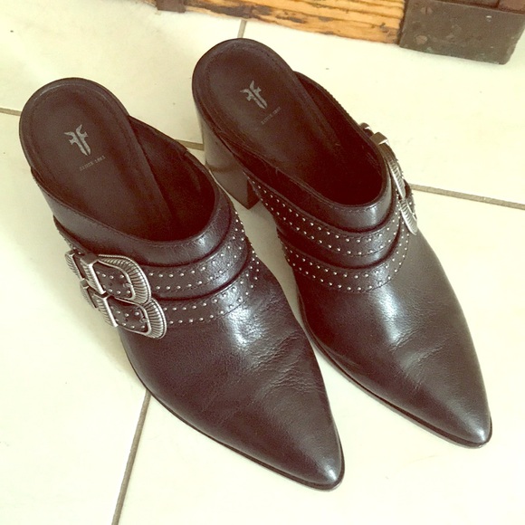 Frye Shoes - Frye buckle up booties
